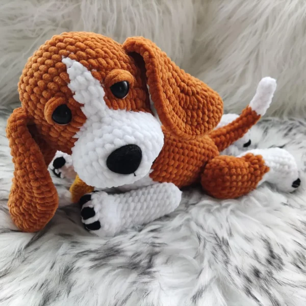Hilarious Handmade Crochet Dog Plush - Image 4