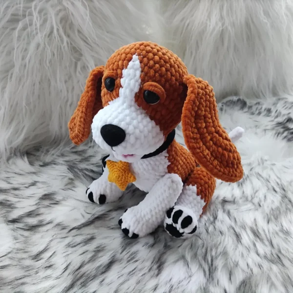Hilarious Handmade Crochet Dog Plush - Image 6