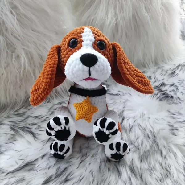 Hilarious Handmade Crochet Dog Plush - Image 7