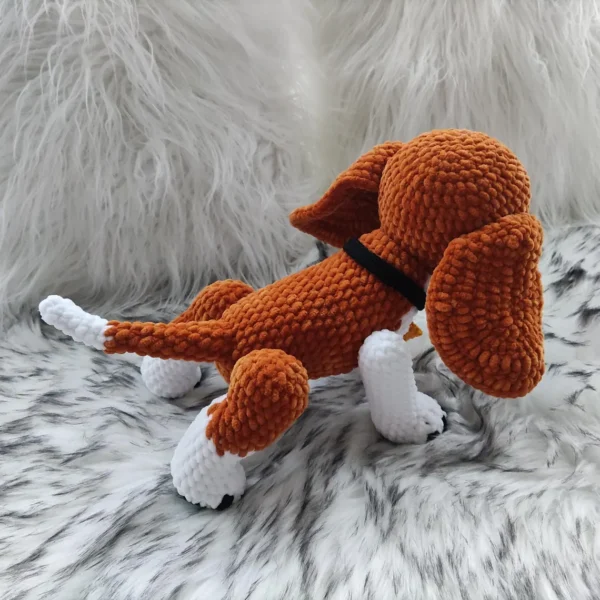 Hilarious Handmade Crochet Dog Plush - Image 8