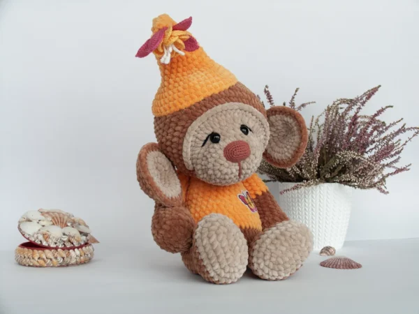 plush monkey toy