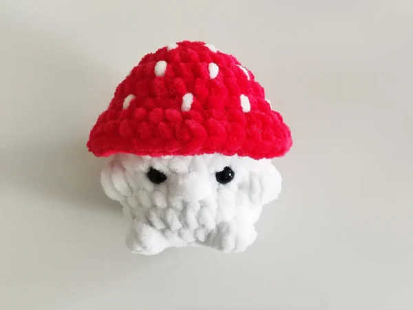 Adorable Handmade Crochet Plush Amigurumi Mushrooms - Image 6