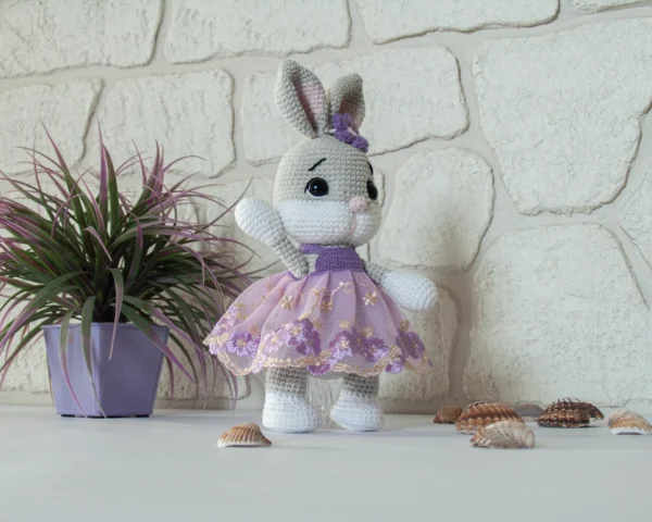 Handmade Crochet Bunny Doll - Amazing Plush Toy - Image 2