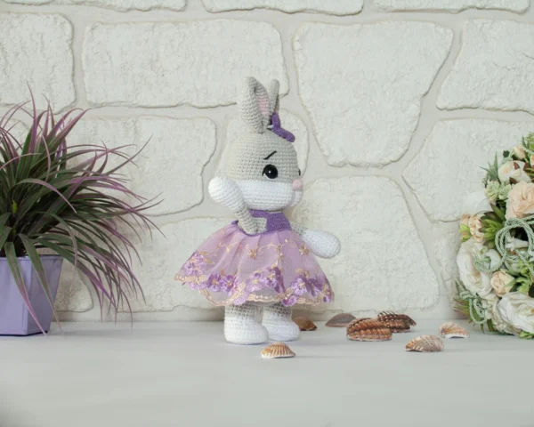 Handmade Crochet Bunny Doll - Amazing Plush Toy - Image 3