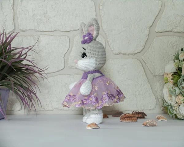 Handmade Crochet Bunny Doll - Amazing Plush Toy - Image 4