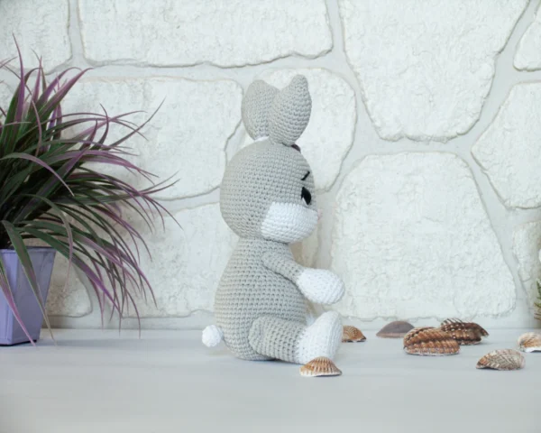 Handmade Crochet Bunny Doll - Amazing Plush Toy - Image 6