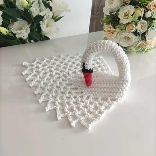 swan doily