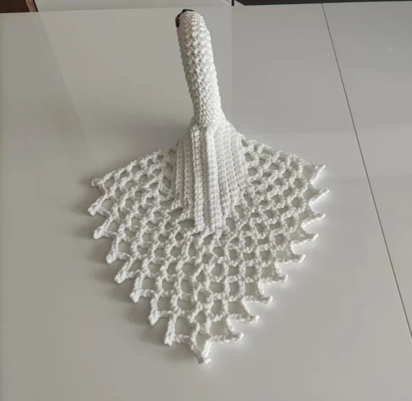 white doily