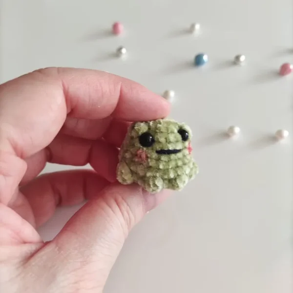 Cute mini plush frog