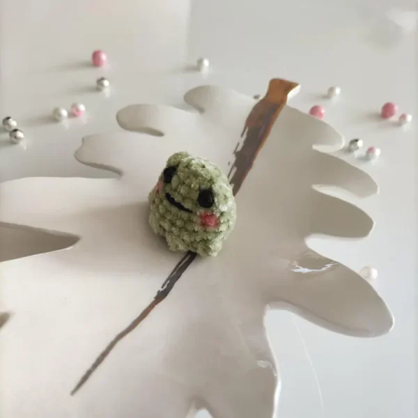 Cute mini plush frog, Stuffed Animal frog, Gift for her/him Idea - Image 6