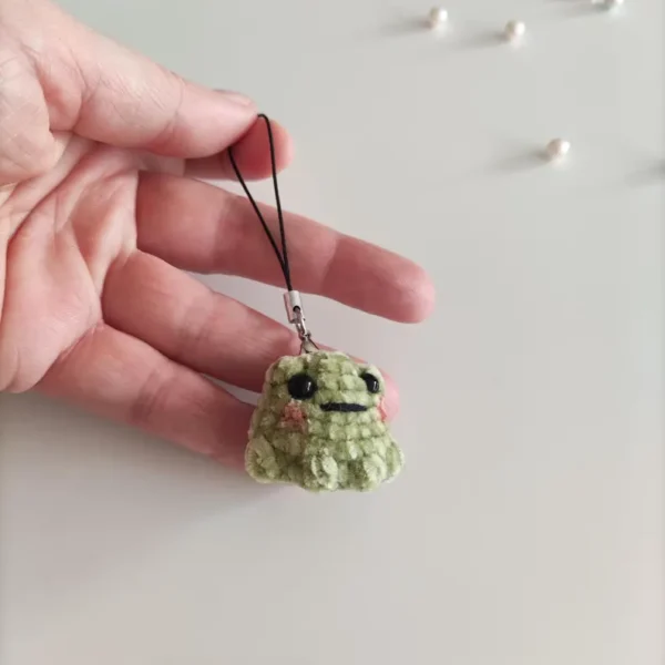 Cute mini plush frog, Stuffed Animal frog, Gift for her/him Idea - Image 5