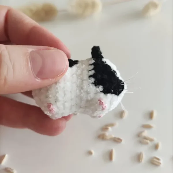 Djungarian hamster plush, realistic plush hammy - Image 6
