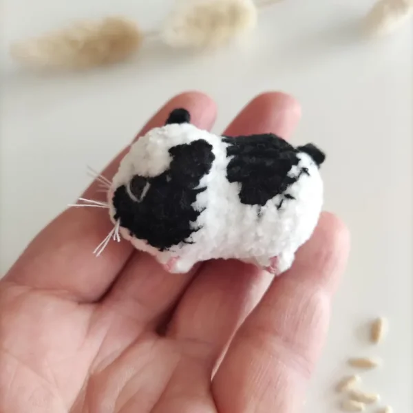 Djungarian hamster plush, realistic plush hammy - Image 8