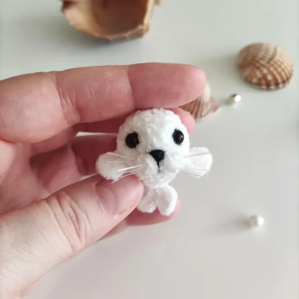 Cute Amigurumi Seal Plush