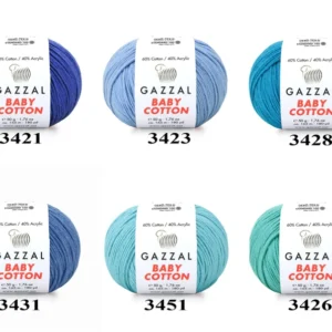 Gazzal Baby Cotton Yarn